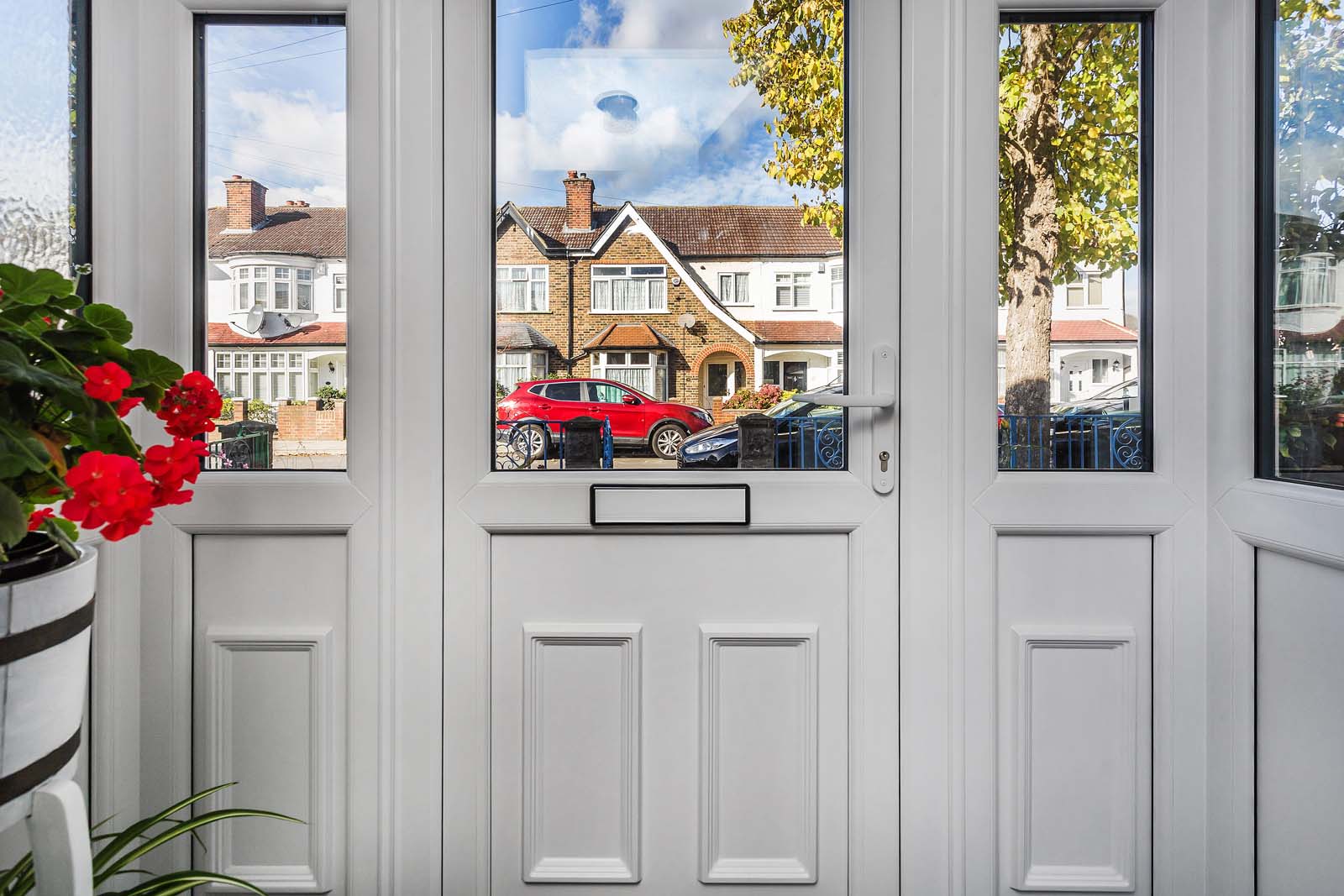 uPVC front door for a Surrey home.