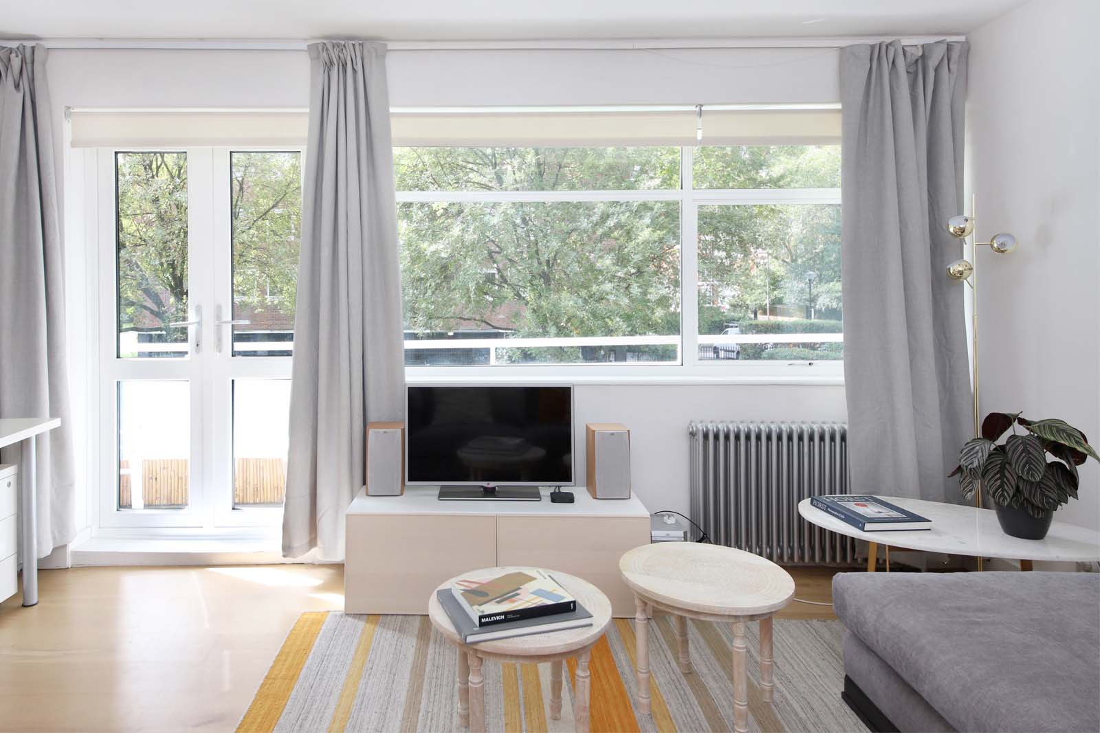 A home in Surrey with a uPVC back doors.