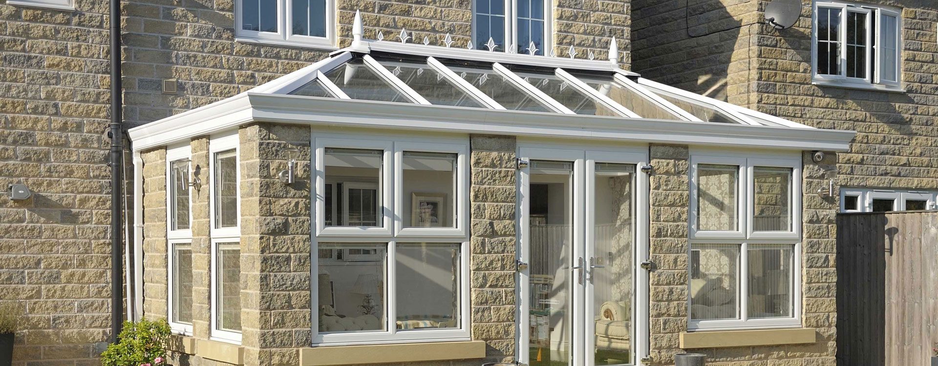 A modern conservatory for a home in Surrey.