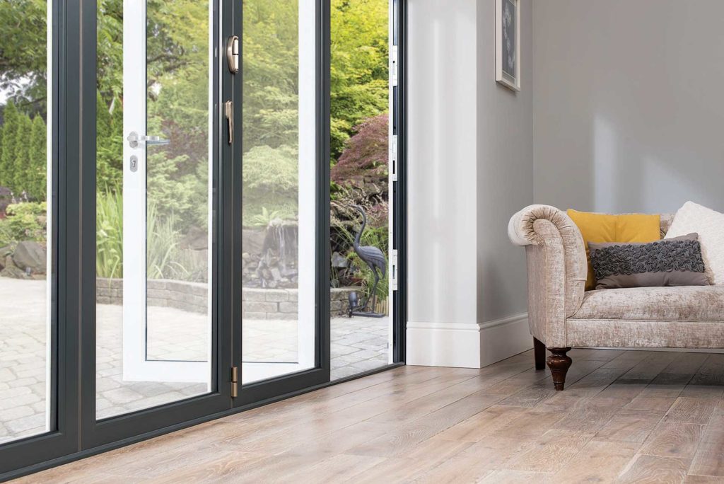 Origin aluminium bi-fold doors sutton