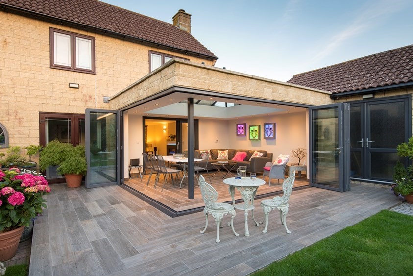 origin aluminium bi-fold doors sutton style